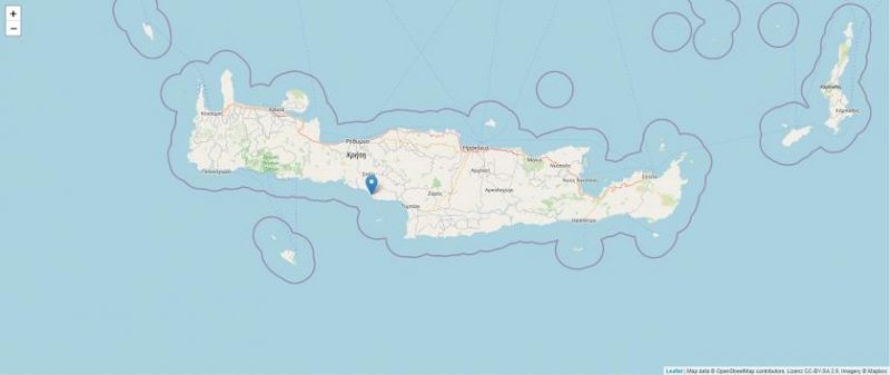 Triopetra Süd Kreta, Triopetra Grundstück 4.577 m² mit Meerblick Grundstück kaufen